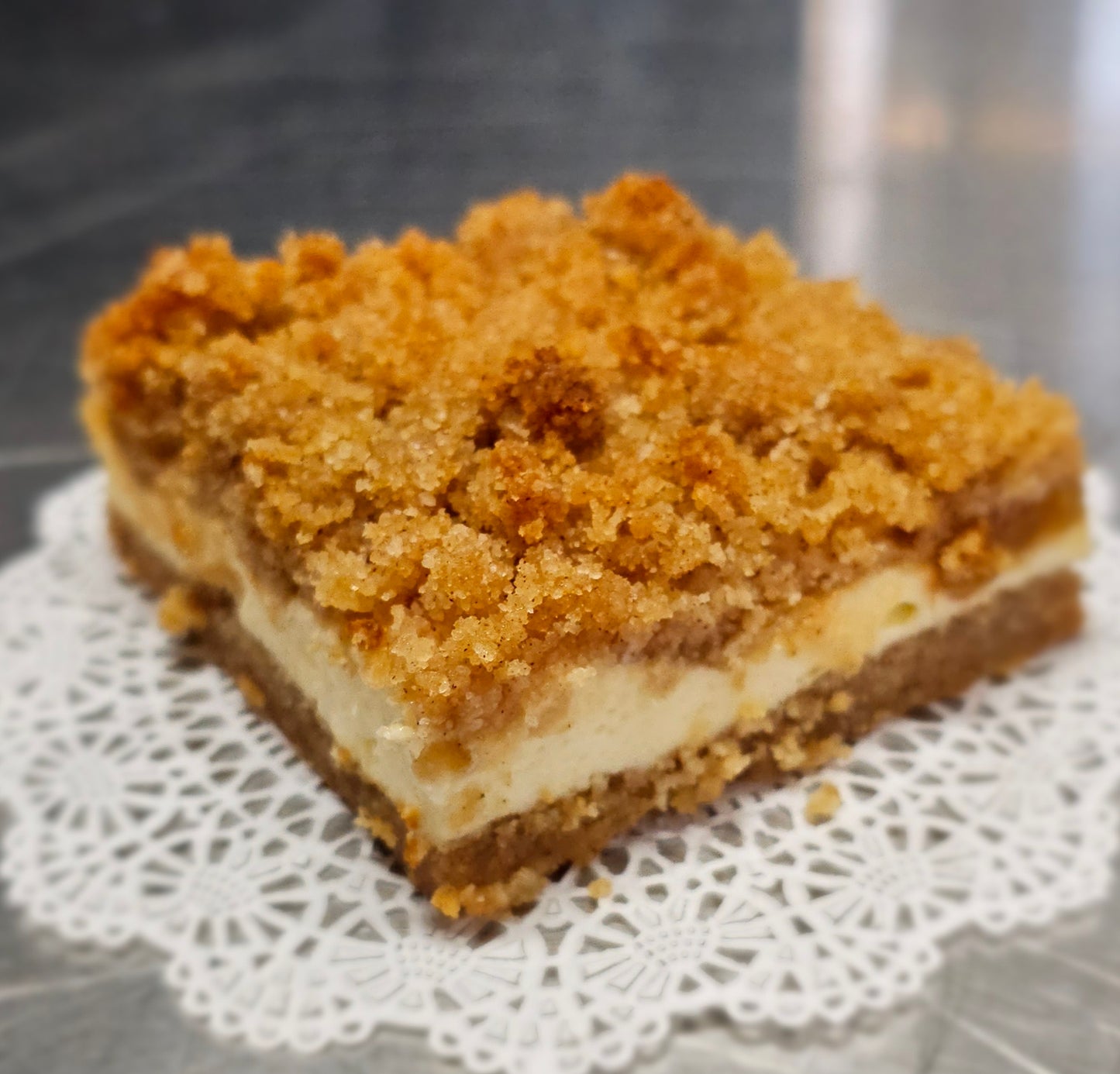 Easy and convenient keto Apple Pie Cheesecake Bar, prep for a low-carb lifestyle