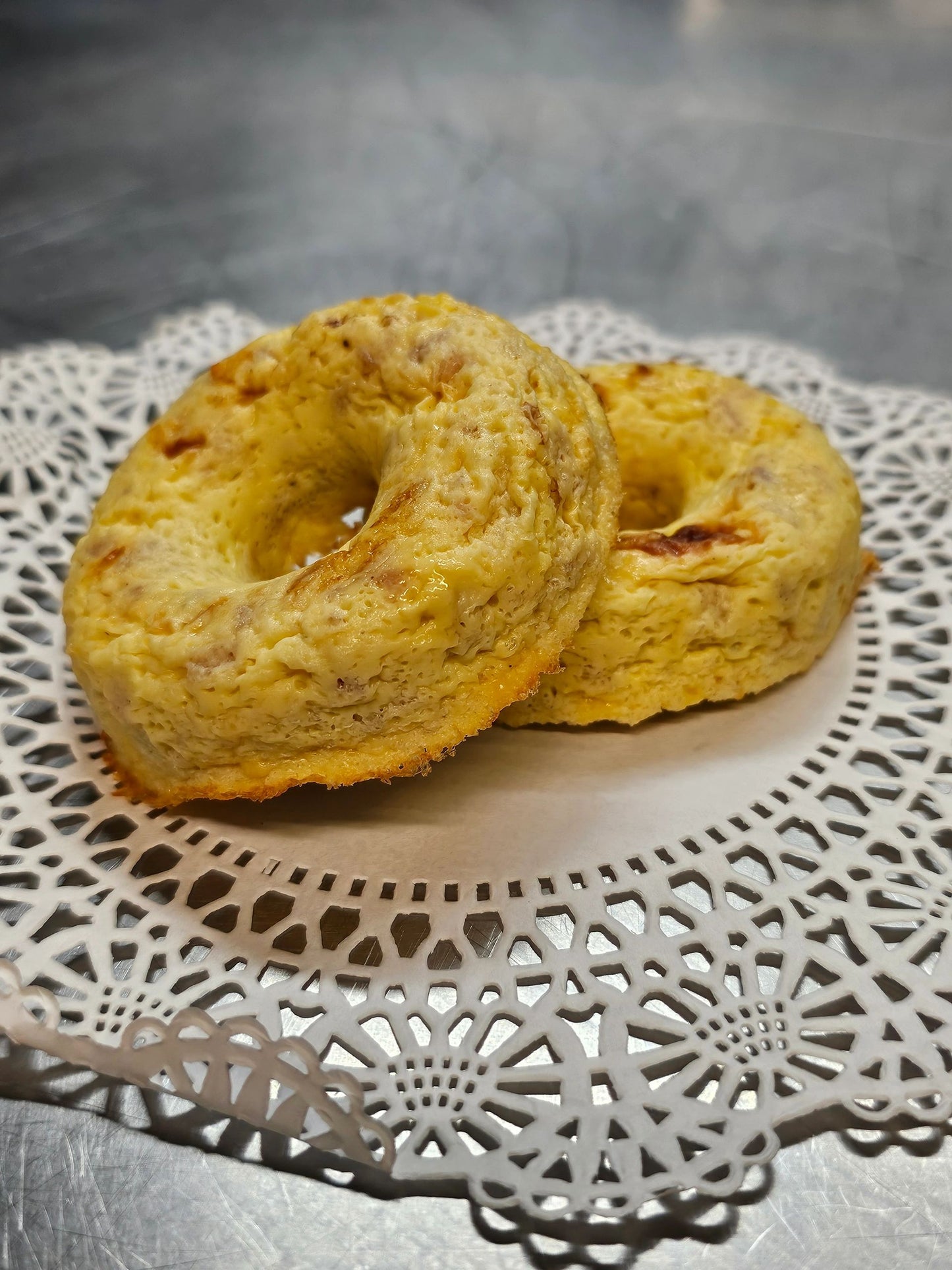 Balanced keto Ham & Cheddar Protein "Donuts" (4pk) with a perfect mix of flavors and nutrition