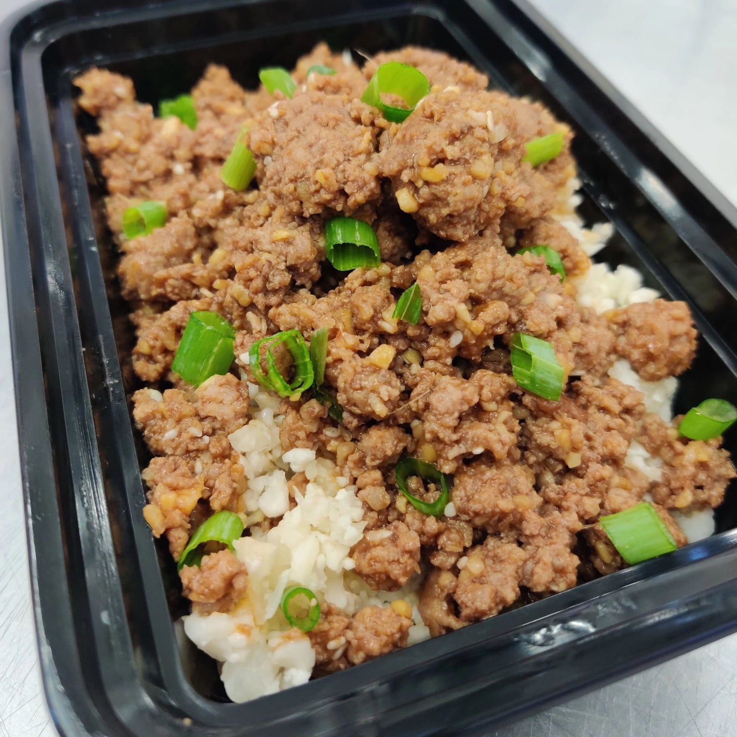 Gourmet keto Korean Beef Bowl made with premium, all-natural ingredients