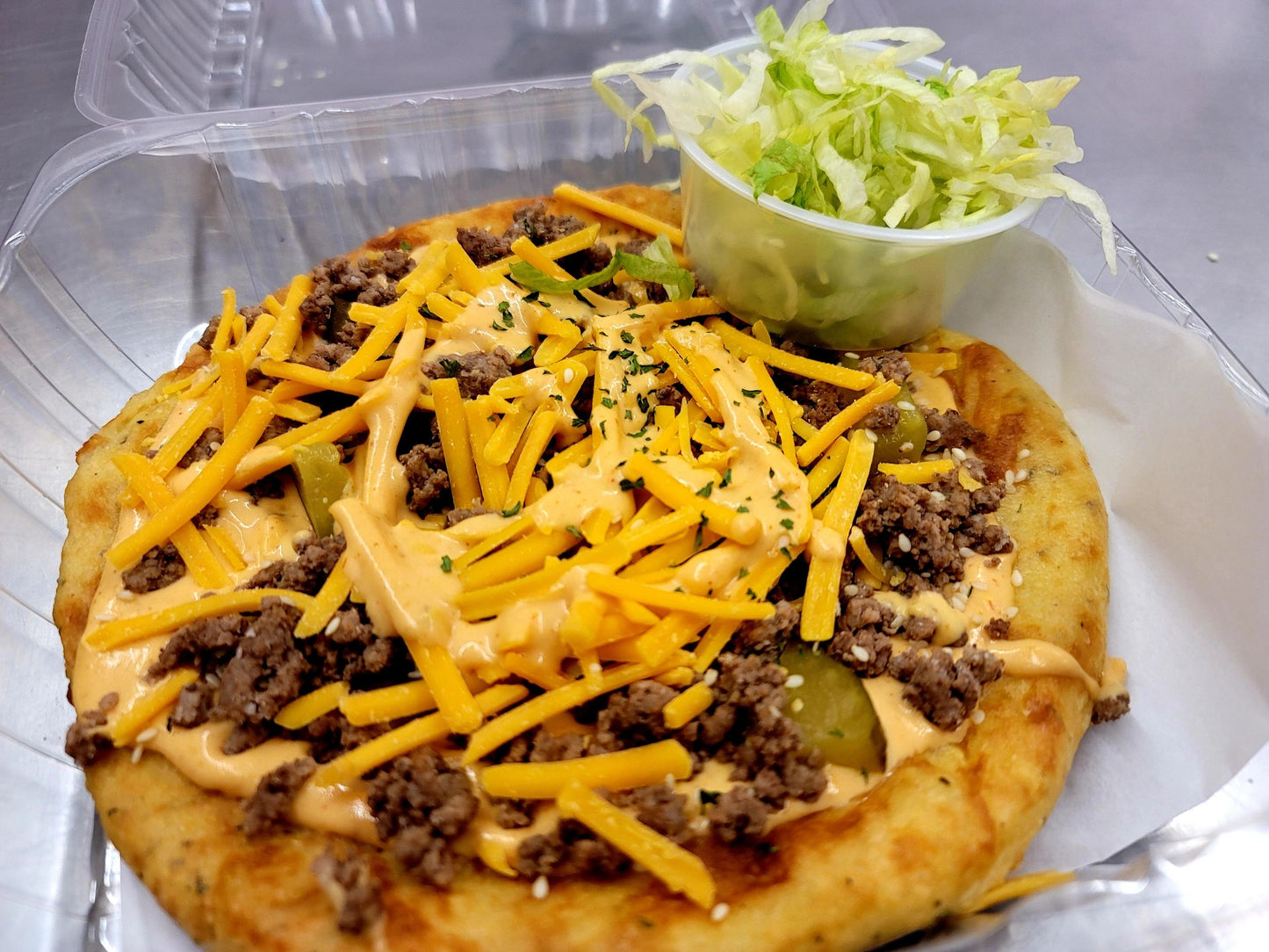 Diabetic-friendly keto Big Mac Pizza without sacrificing taste