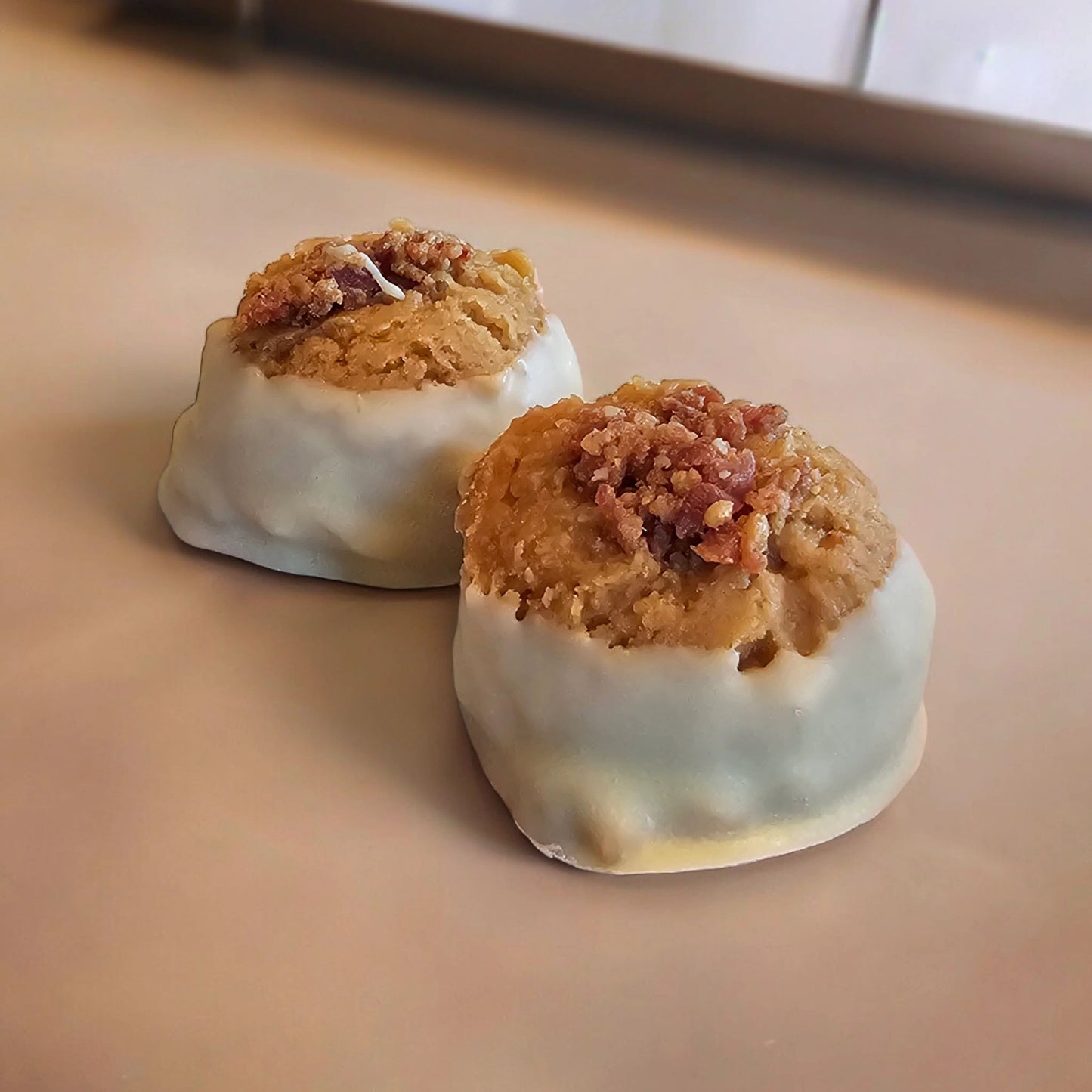 Handcrafted, nutrient-dense keto Maple Bacon Buckeyes! (8pk) made for clean eating