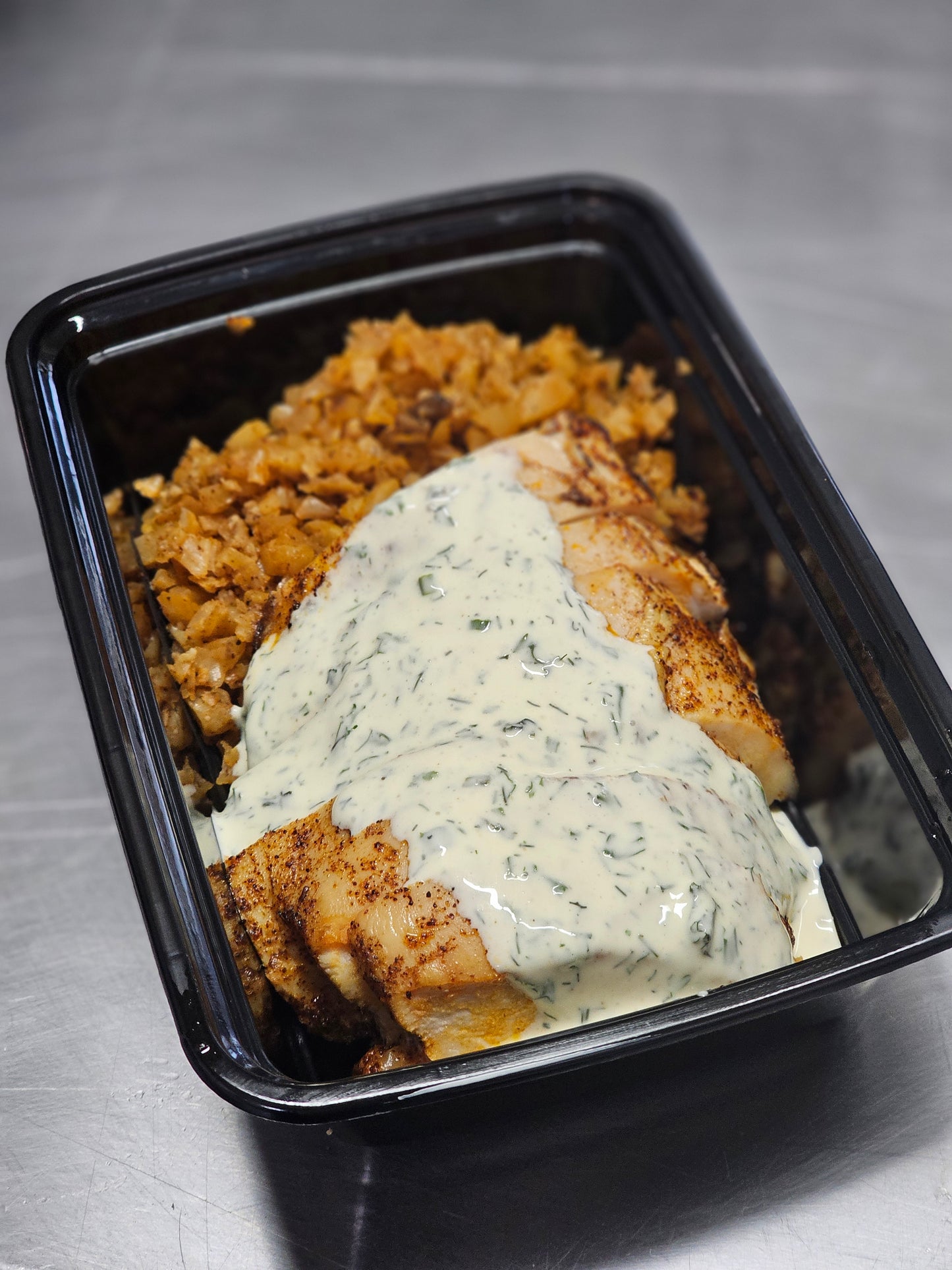 Taco Ranch Chicken w/ Mexican Rice (Net Carbs: 7g)