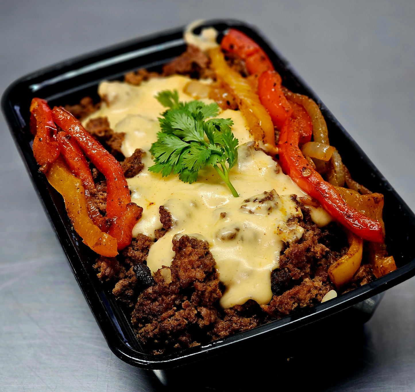 Beef Queso Protein POWER BOWL (52g protein!)