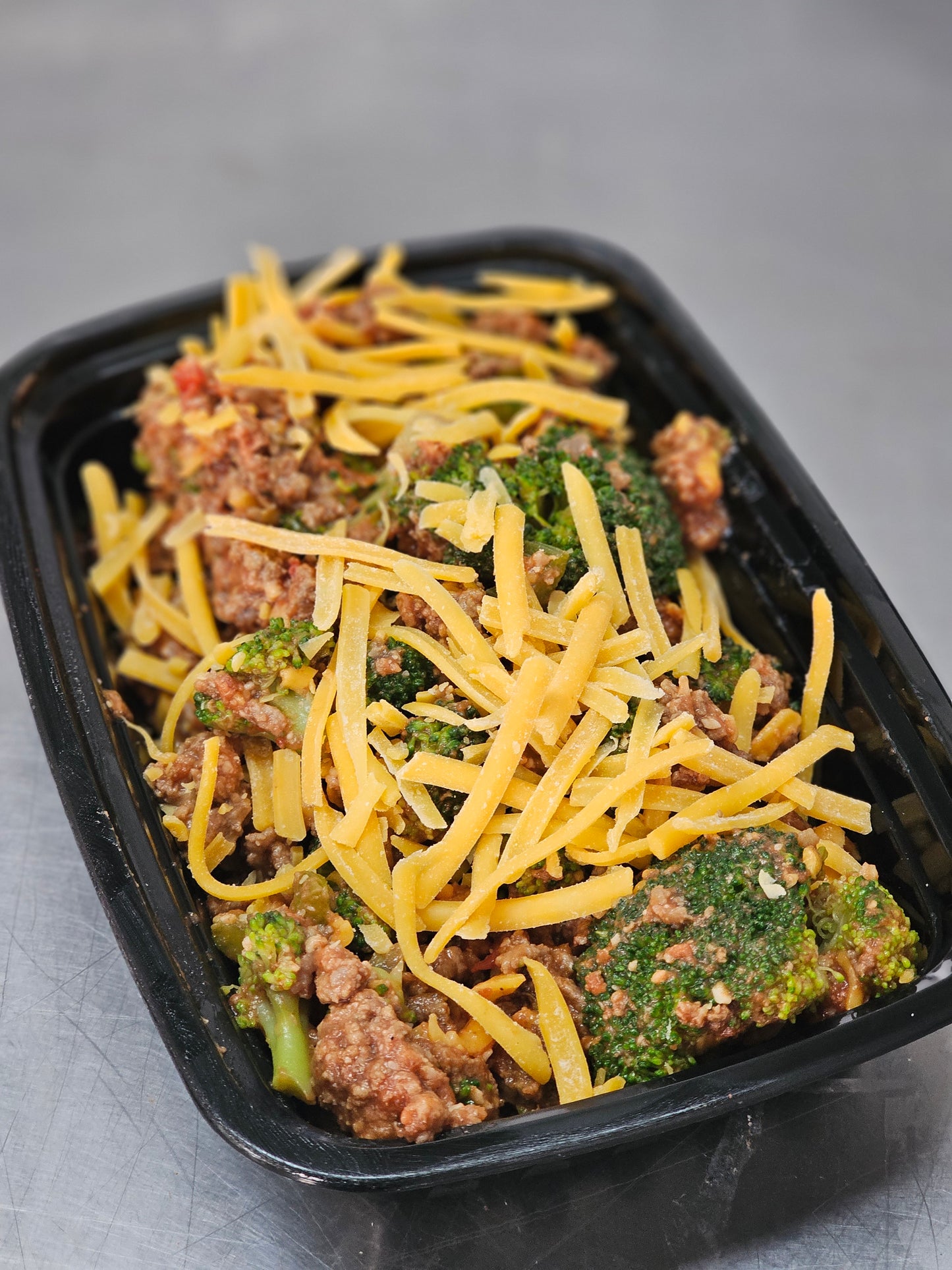 Ground Beef & Broccoli Casserole (Net Carbs: 8g)
