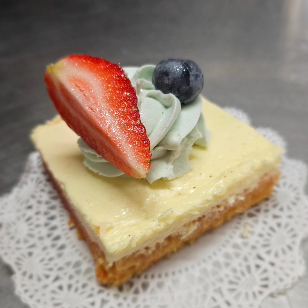 Red White & Blue Cheesecake Bars