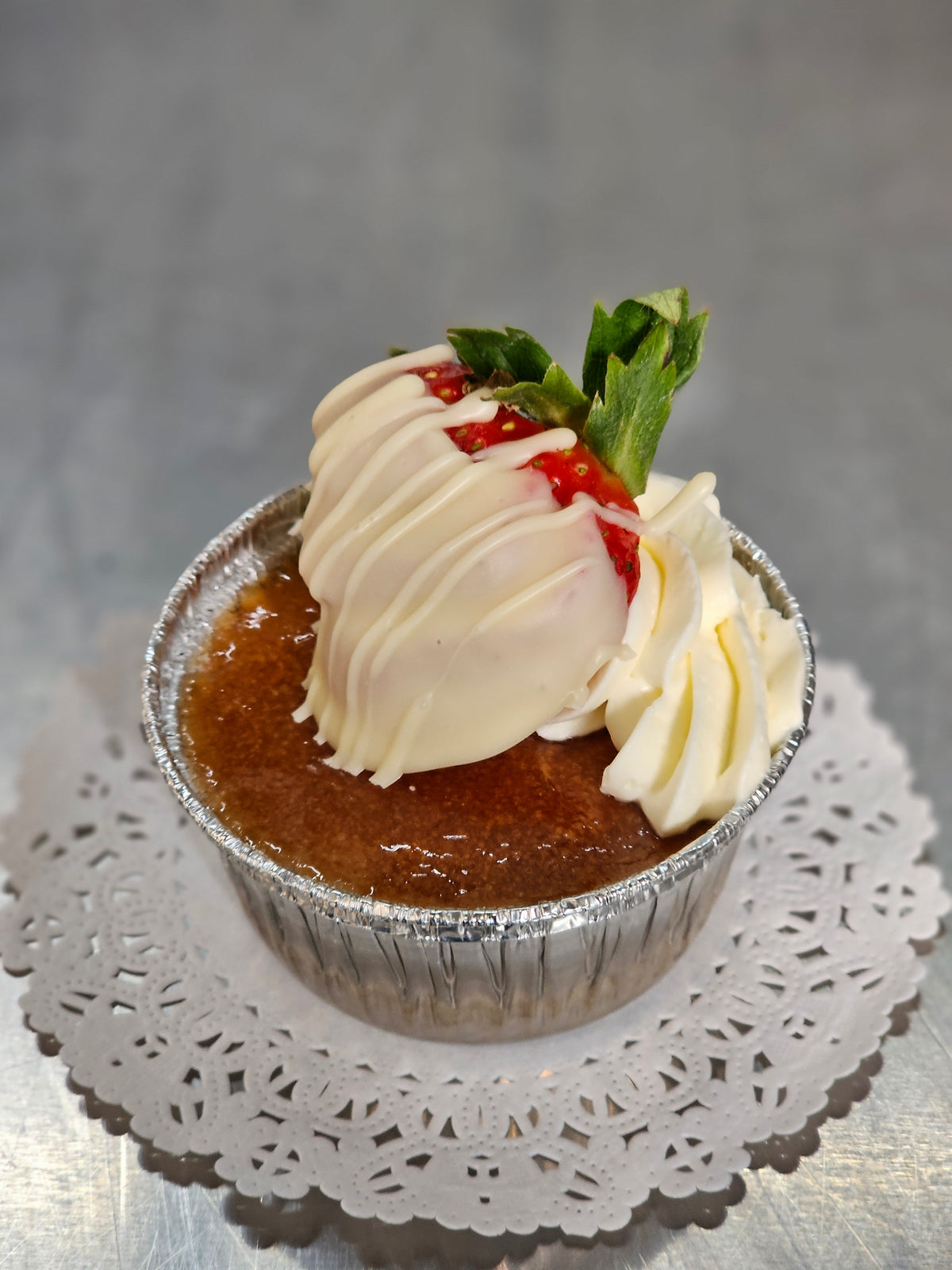 White Chocolate Creme Brulee (Net Carbs 2g)