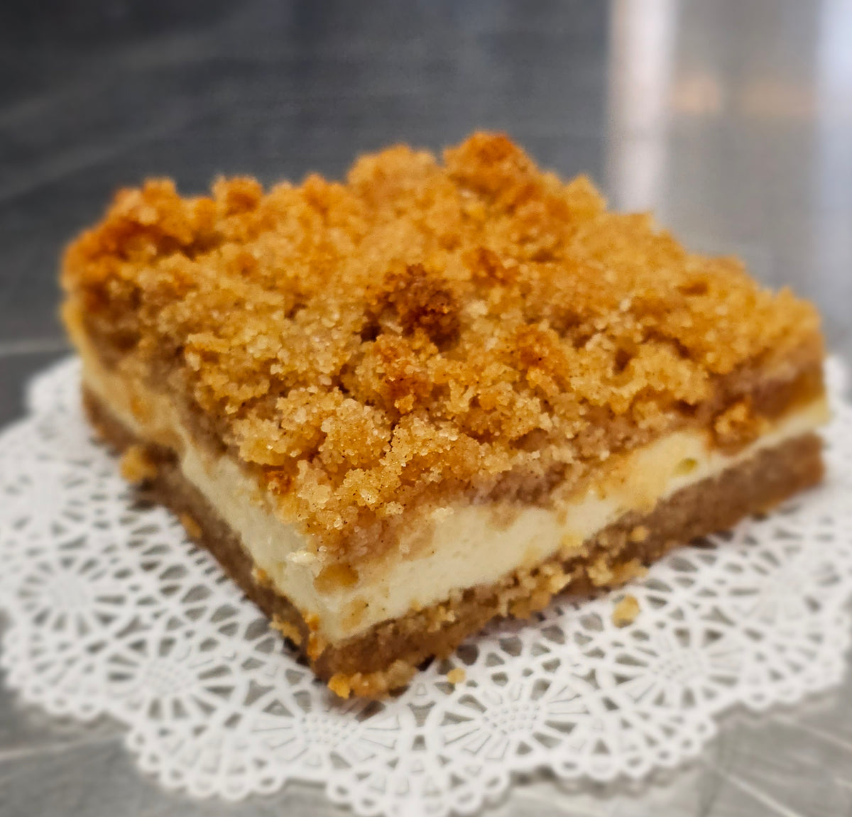 Easy and convenient keto Apple Pie Cheesecake Bar, prep for a low-carb lifestyle