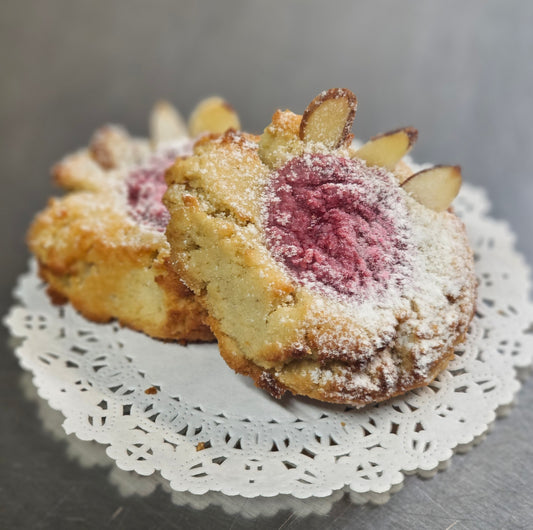 Dairy-Free Raspberry Almond Cookie (1 ea) (Net Carbs 2.3g)