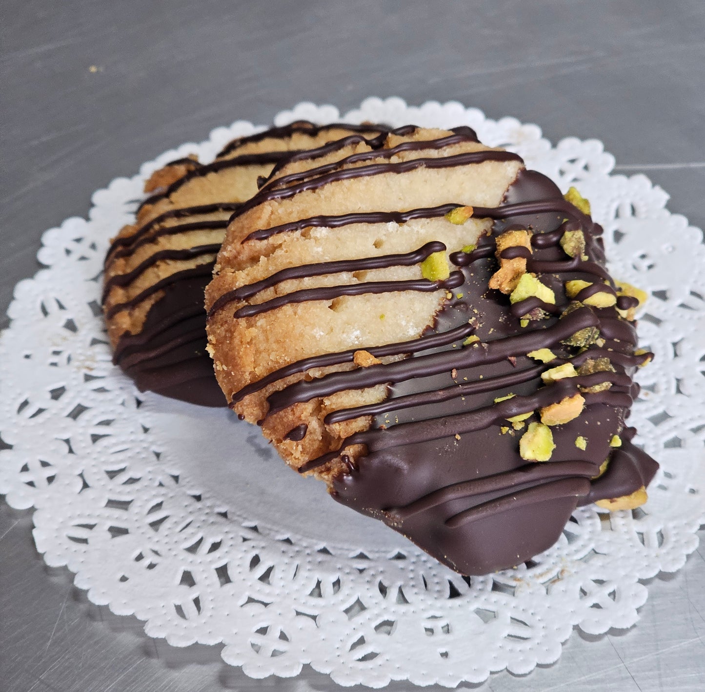 Dairy-Free Pistachio Shortbread Cookie (1ea)