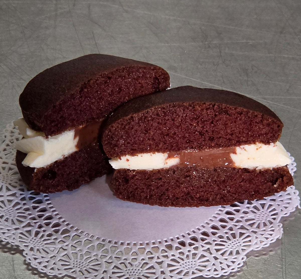 NEW! Chocolate Marscapone Whoopie Pies (4pk)