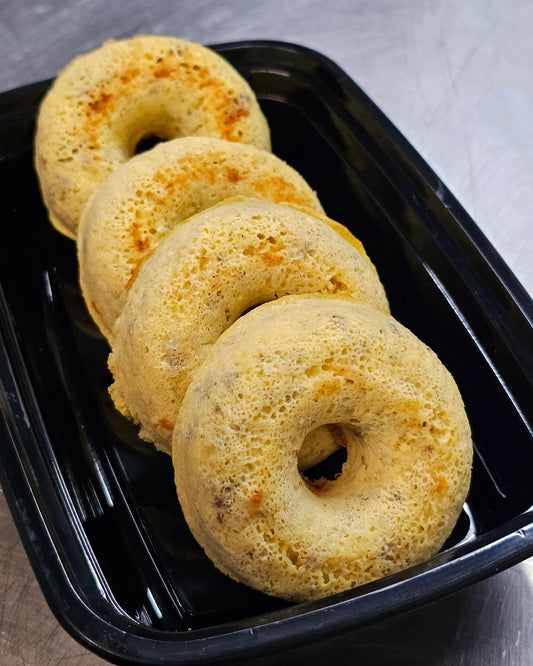 Balanced keto Bacon Triple Cheddar Protein "Donuts" (4pk) with a perfect mix of flavors and nutrition