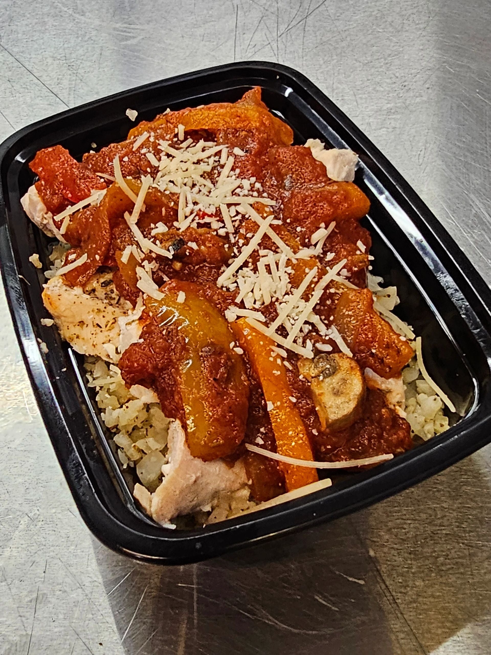 Gourmet keto Chicken Cacciatore made with premium, all-natural ingredients