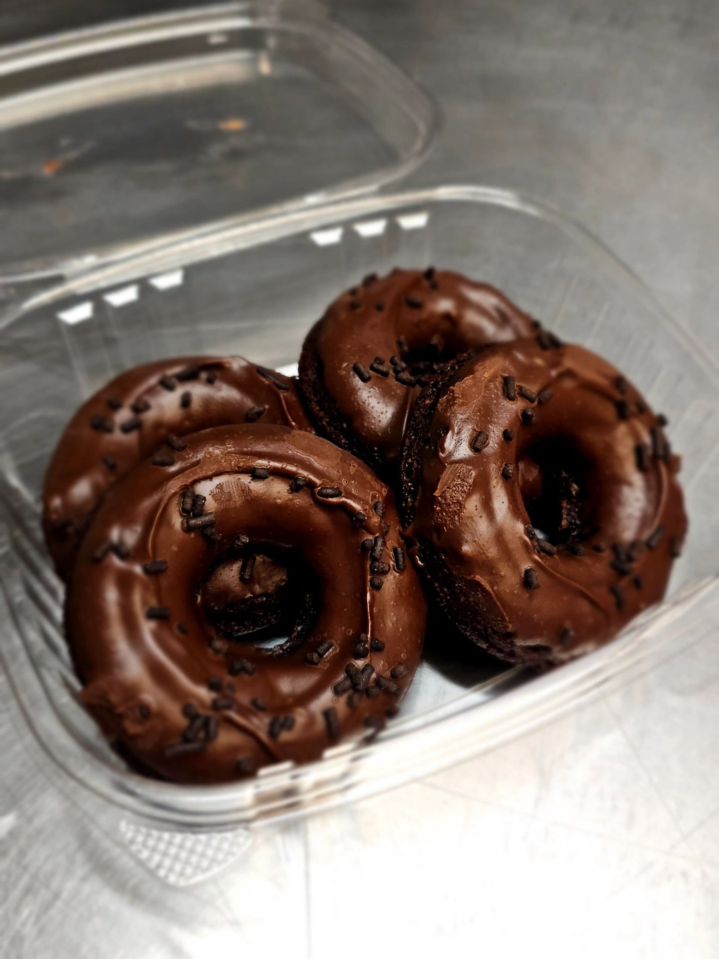 Savory and rich low-carb Chocolate Frosted Donuts (4pk) crafted for optimal health