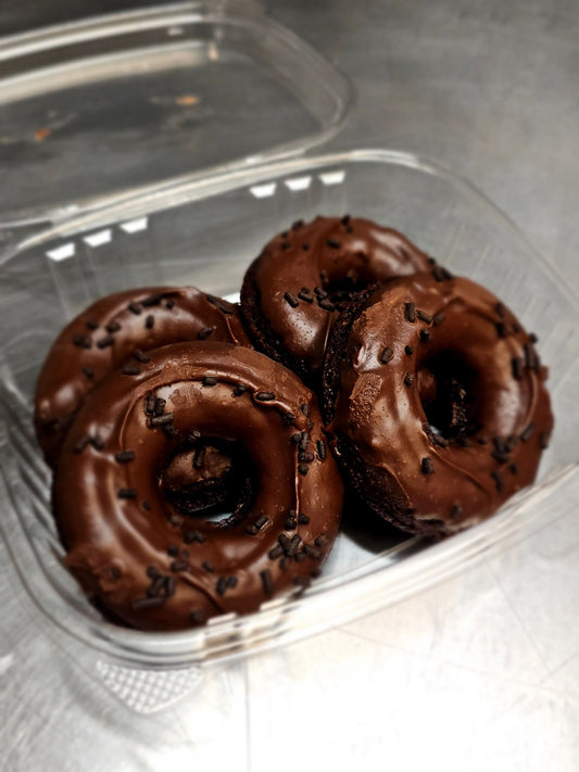 Savory and rich low-carb Chocolate Frosted Donuts (4pk) crafted for optimal health