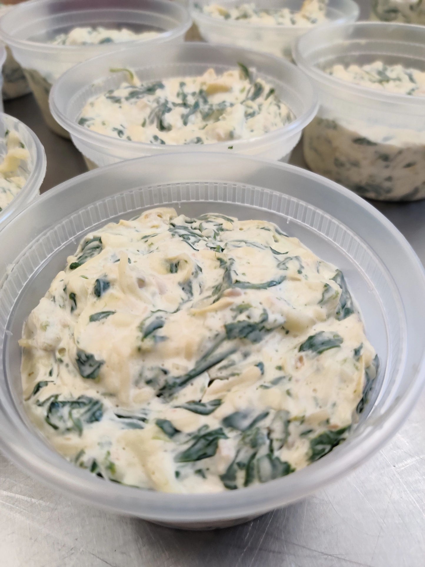 Savory and filling sugar-free Dad's Keto Spinach/Artichoke Dip for keto enthusiasts