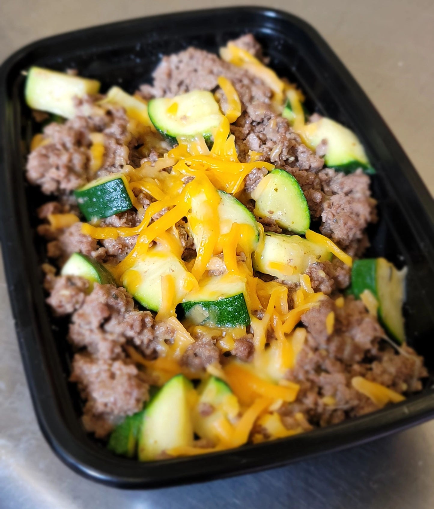 Diabetic-friendly keto Cheesy Ground Beef and Zucchini Casserole without sacrificing taste