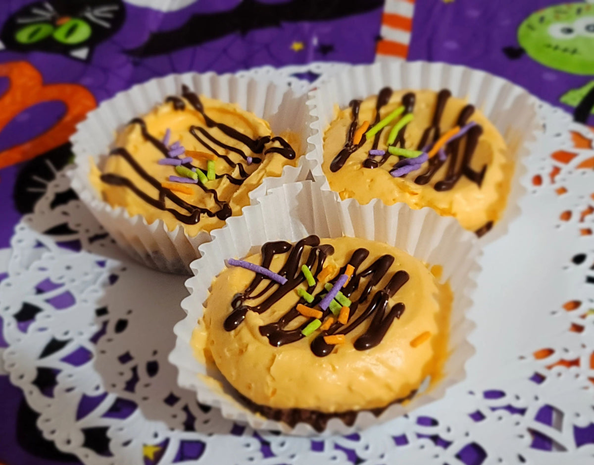 Homemade keto Halloween Chocolate Marshmallow Whipped Cup with a perfect balance of taste and nutrition