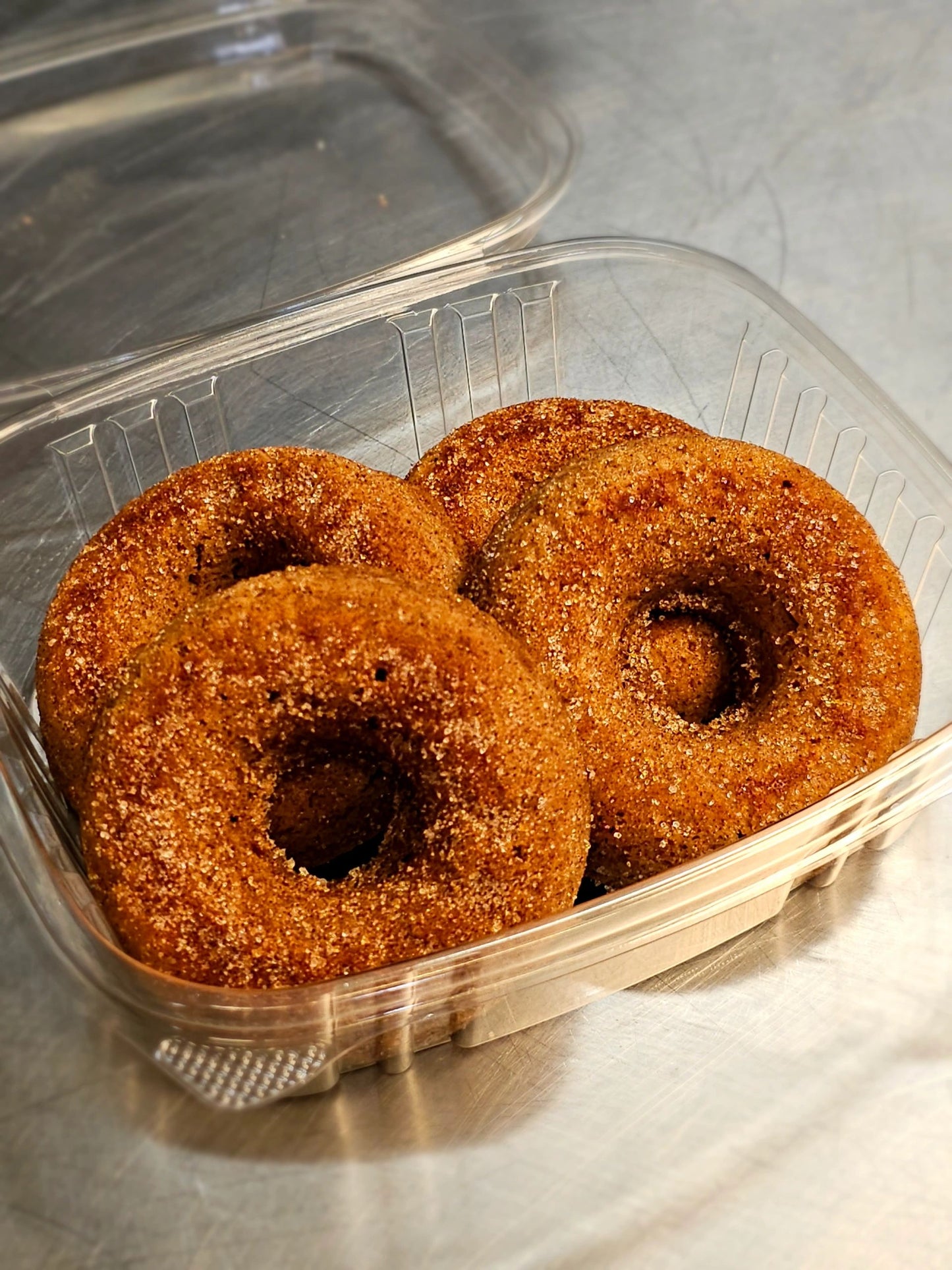 Savory and rich low-carb Apple Spice Donuts (4pk) crafted for optimal health