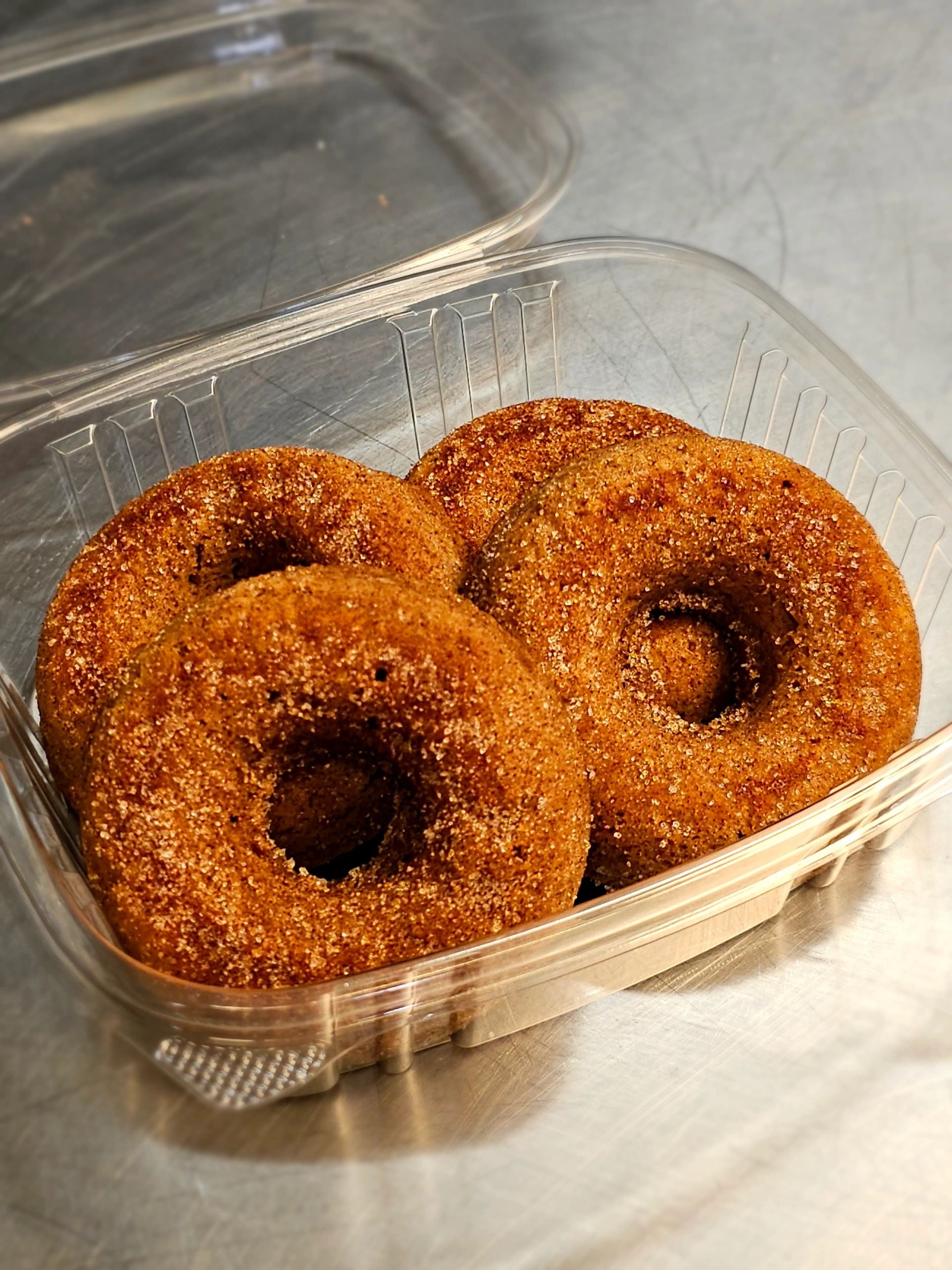 Savory and rich low-carb Apple Spice Donuts (4pk) crafted for optimal health