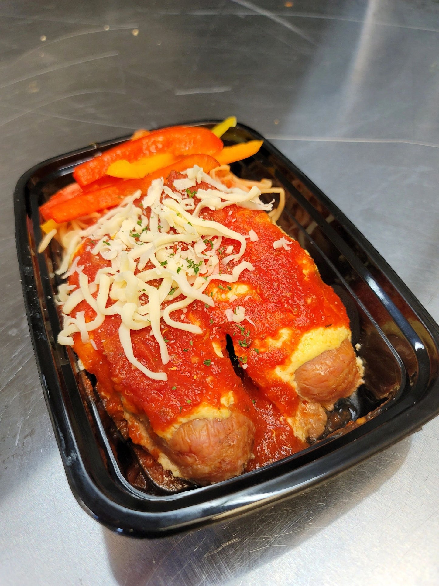 Gourmet keto-friendly Stuffed Italian Sausages packed with nutrients and taste