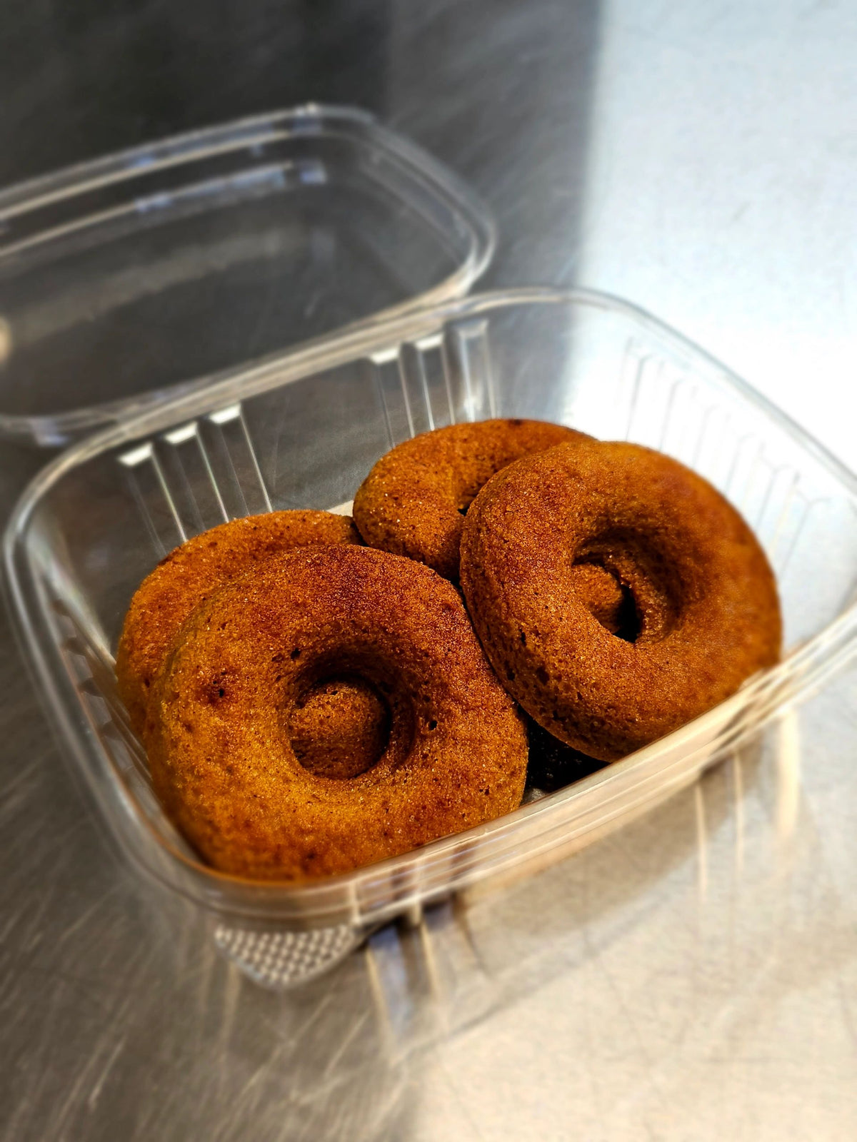 Savory and rich low-carb Pumpkin Spice Donuts (4pk) crafted for optimal health