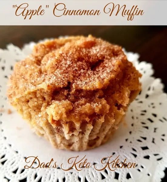 Nutritious and satisfying keto Apple Cinnamon Muffin (4), perfect for a healthy lifestyle