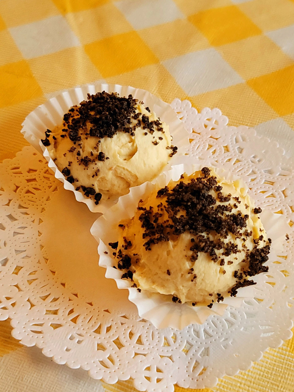 Gourmet keto-friendly "Oreo" Peanut Butter Fat bombs packed with nutrients and taste