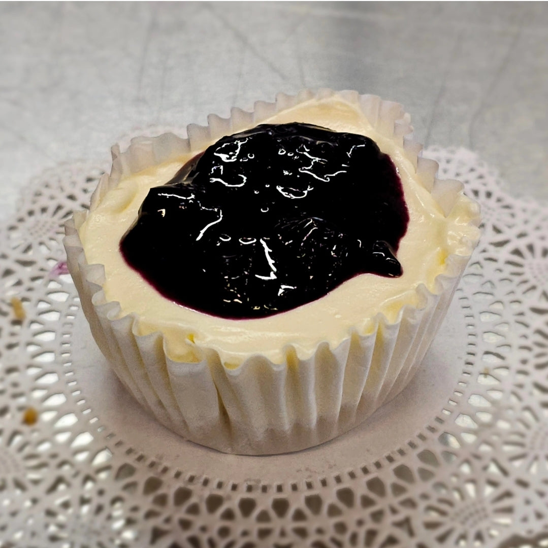 Guilt-free keto Lemon Blueberry Whipped Cups - sugar-free, gluten-free, and low-carb