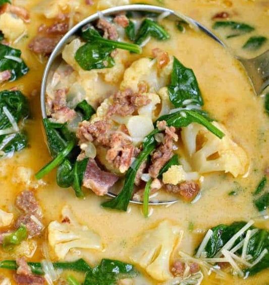 Nutritious and satisfying keto Zuppa Tuscana Soup (16oz), perfect for a healthy lifestyle