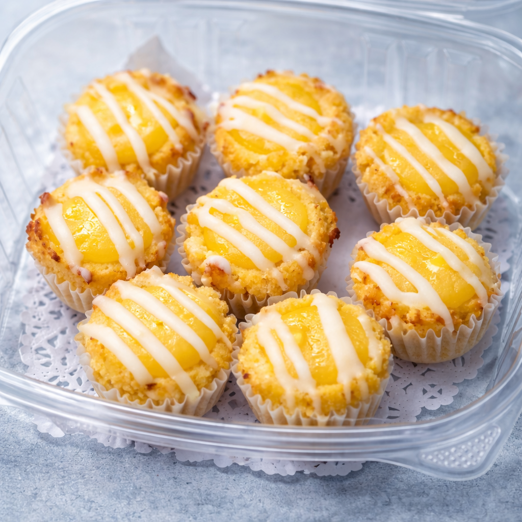 Lemon Curd Cookie Bites (8pk) (Net Carbs 1.7g)