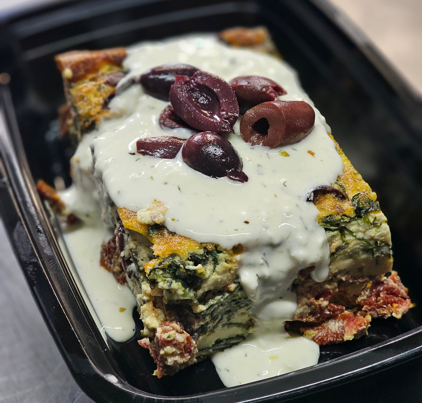Mediterranean Quiche (Net Carbs: 3g)