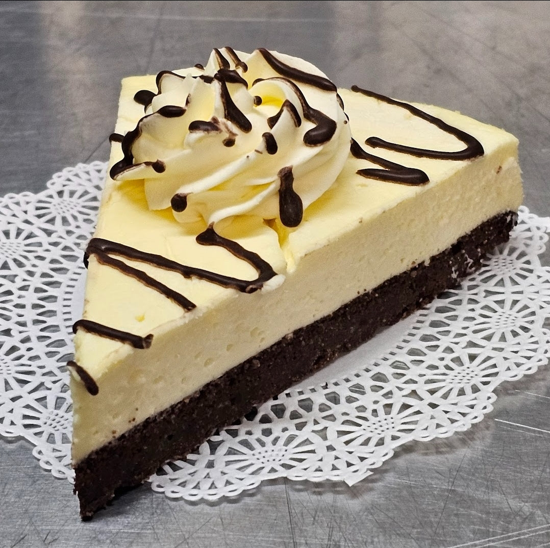 Keto Brownie Cheesecake