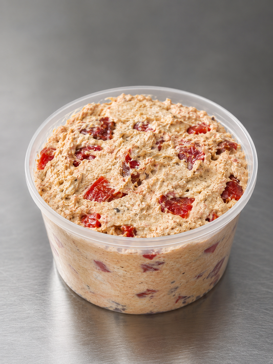 Roasted Red Pepper & Feta Dip -16oz (Net Carbs: 4g)