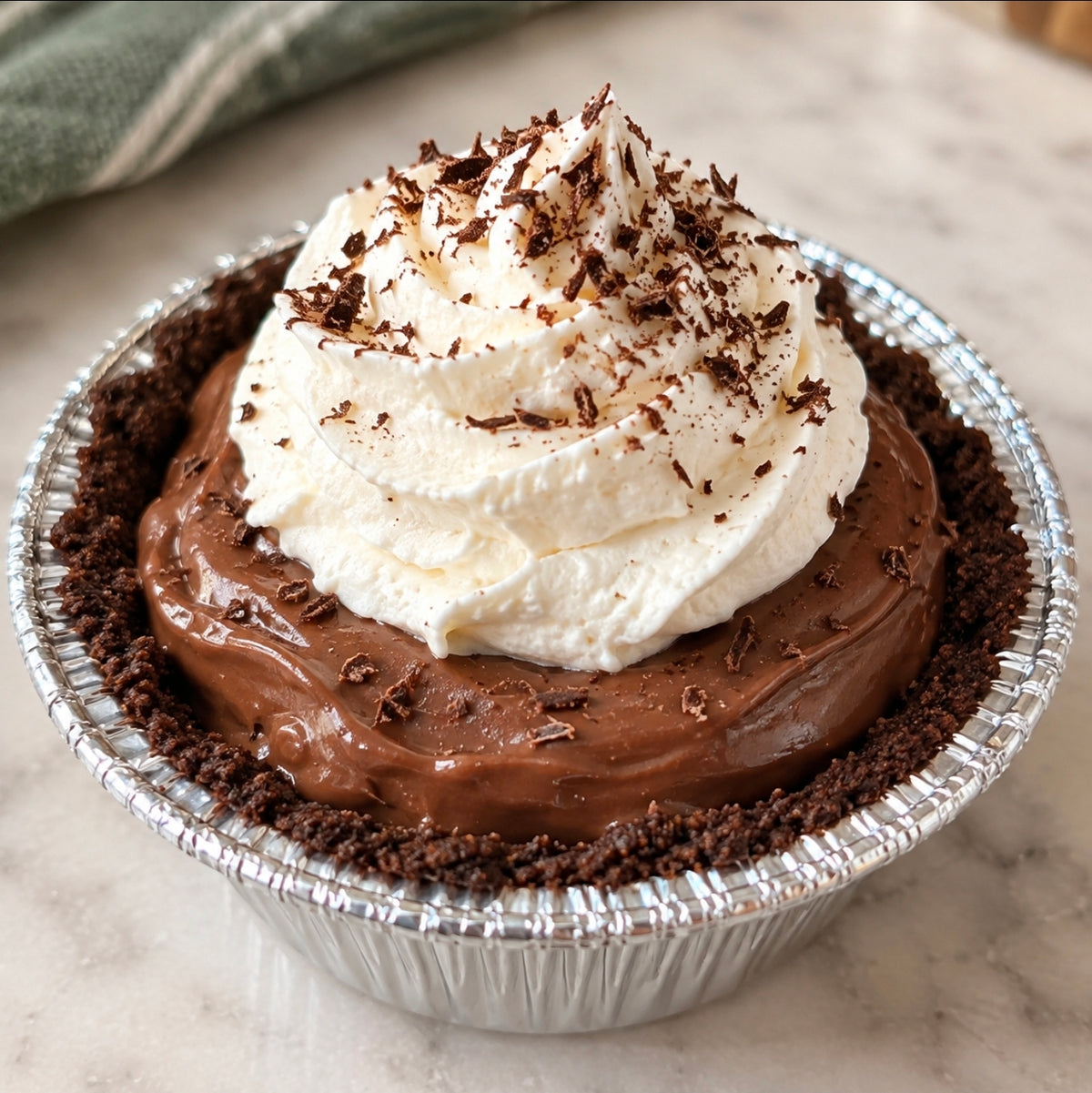 NEW! Chocolate Cream Mini-Pie (4.2g net carbs)